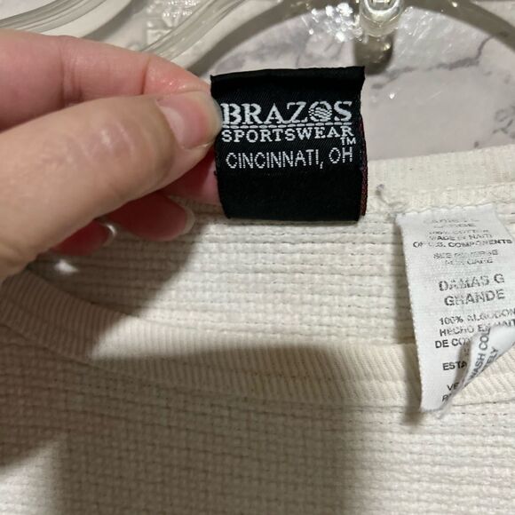 Vintage 80s Mickey Mouse Sz L Crewneck Sweatshirt 100% Cotton - Picture 6 of 8